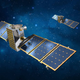 Conceptual images of the Janus dual-spacecraft.